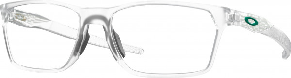 Oakley OX8032 HEX JECTOR Eyeglasses, 803209 HEX JECTOR MATTE CLEAR (WHITE)