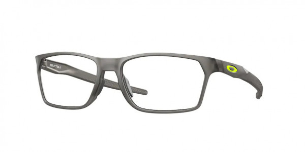 Oakley OX8174F HEX JECTOR (A) Eyeglasses, 817402 HEX JECTOR (A) SATIN GREY SMOK (GREY)