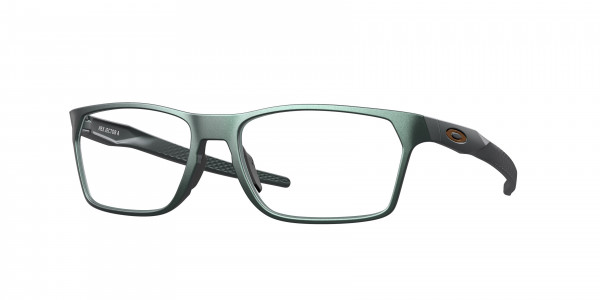 Oakley OX8174F HEX JECTOR (A) Eyeglasses, 817406 HEX JECTOR (A) DARK MT SILVER (VIOLET)