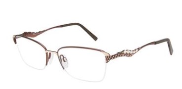 Diva DIVA 5546 Eyeglasses, 239 BROWN-GOLD