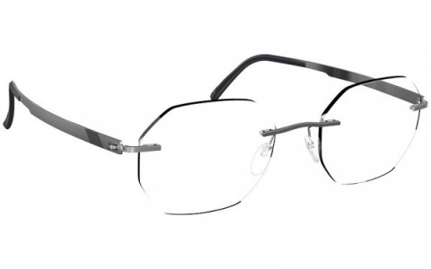 Silhouette Venture KY Eyeglasses, 7100 Rhodium / Black