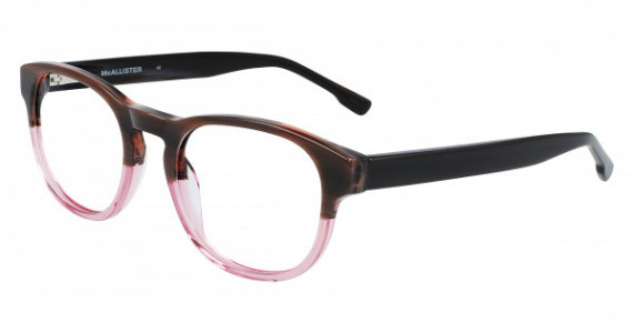 McAllister MC4501 Eyeglasses, 609 Brown Pink Horn