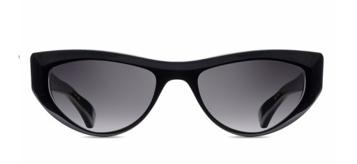 Christian Roth CR-703 Sunglasses, BLACK - CLEAR BLACK