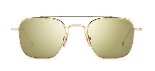 Thom Browne TB-907 Sunglasses, WHITE GOLD