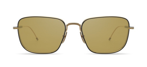 Thom Browne TB-124 Sunglasses, GOLD - NAVY