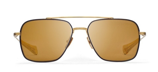 DITA FLIGHT-SEVEN Sunglasses, BLACK/GOLD