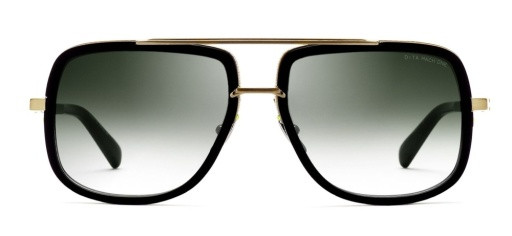 DITA MACH-ONE Sunglasses, BLACK/WHITE GOLD