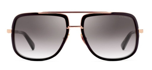 DITA MACH-ONE Sunglasses, BLACK/ROSE GOLD