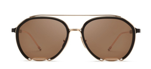 DITA TB-810 Sunglasses, BLACK/GOLD