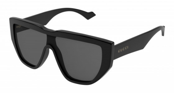 Gucci GG0997S Sunglasses, 002 - BLACK with GREY lenses