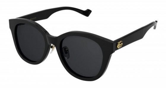 Gucci GG1002SK Sunglasses, 001 - BLACK with GREY lenses