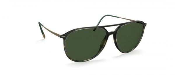 Silhouette Sun Lite Collection 4081 Sunglasses, 5540 SLM Green