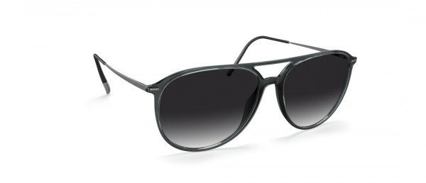 Silhouette Sun Lite Collection 4081 Sunglasses, 6500 Classic Grey Gradient