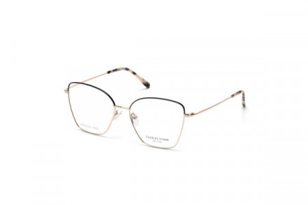 William Morris CSNY30101 Eyeglasses, BLACK/GOLD ()
