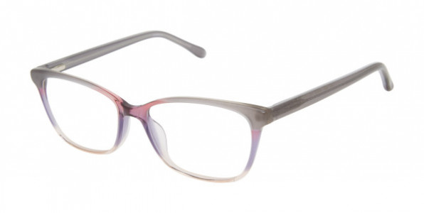 Lulu Guinness L932 Eyeglasses, Grey Pink Purple Fade (GRY)
