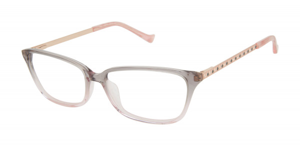 Tura R589 Eyeglasses, Grey/Pink (GRY)