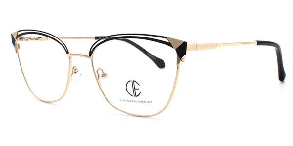 CIE CIE175 Eyeglasses, BLK (1)