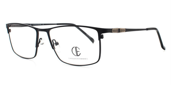 CIE CIE173 Eyeglasses, BLACK/GOLD (1)