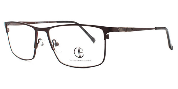 CIE CIE173 Eyeglasses, BROWN/SILVER (2)