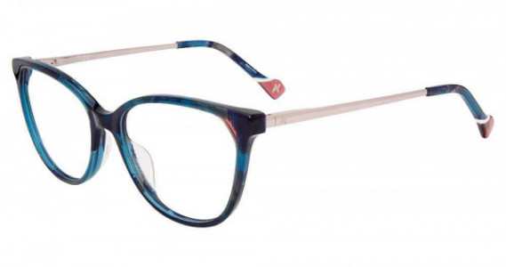 Yalea VYA010 Eyeglasses, Blue