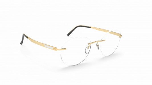 Silhouette Venture IZ Eyeglasses, 7680 Gold / Rhodium
