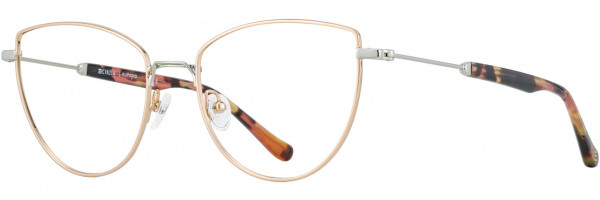 Cinzia Designs Cinzia Ophthalmic 5138 Eyeglasses, 2 - Rose Gold / Chrome