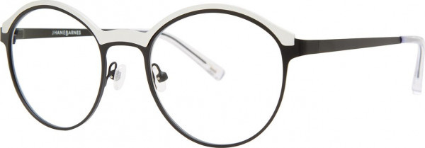 Jhane Barnes Synodic Eyeglasses, Black
