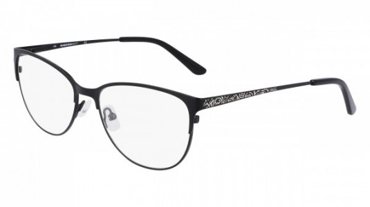 Marchon M-4015 Eyeglasses, (002) SATIN BLACK