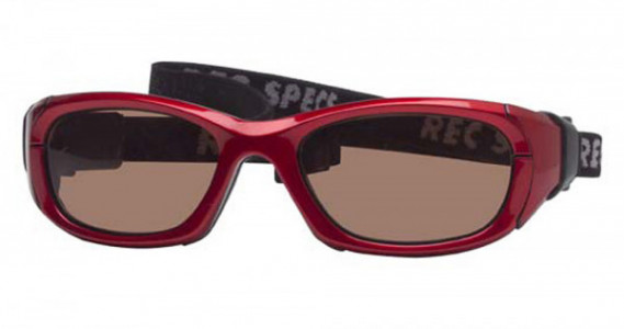 Rec Specs Maxx-31 Sports Eyewear, 1 Crimson/Black (Clear)