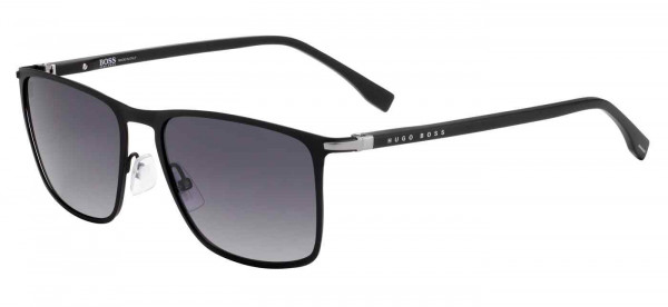HUGO BOSS Black BOSS 1004/S/IT Sunglasses, 0003 MATTE BLACK
