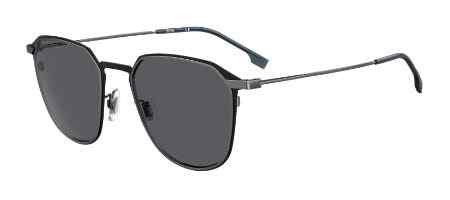 HUGO BOSS Black BOSS 1195/S Sunglasses, 0RZZ BLACK RUTHENIUM
