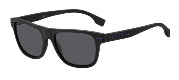 HUGO BOSS Black BOSS 1322/S Sunglasses, 00VK BLACK BLUE