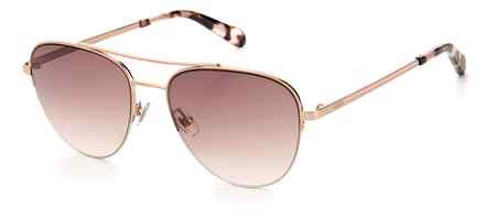 Fossil FOS 2106/G/S Sunglasses, 0AU2 RED GOLD