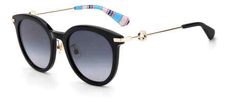 Kate Spade KEESEY/G/S Sunglasses, 0807 BLACK