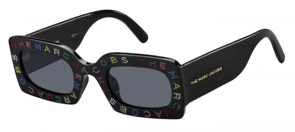 Marc Jacobs MARC 488/STR/S Sunglasses, 0807 BLACK