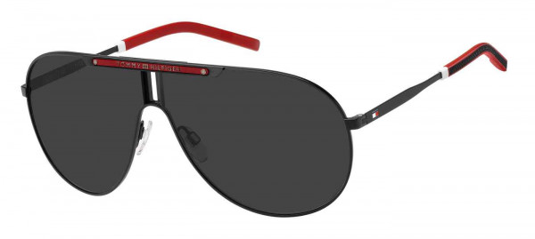Tommy Hilfiger TH 1801/S Sunglasses, 0003 MATTE BLACK