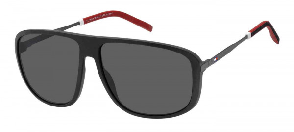 Tommy Hilfiger TH 1802/S Sunglasses, 0003 MATTE BLACK