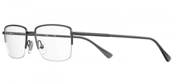 Safilo Elasta E 7249 Eyeglasses, 0284 BLACK RUTHENIUM