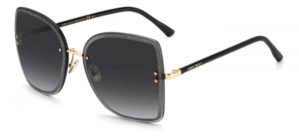 Jimmy Choo LETI/S Sunglasses, 02M2 BLACK GOLD