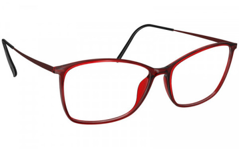 Silhouette Illusion Lite Full Rim 1598 Eyeglasses, 3040 Cyber Red