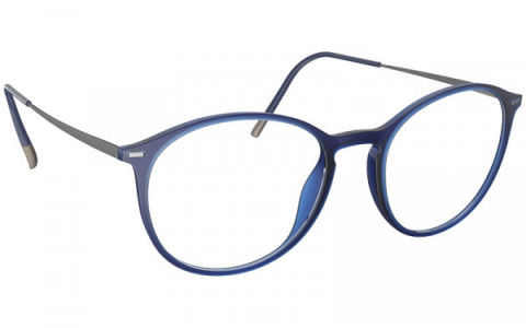 Silhouette Illusion Lite Full Rim 1598 Eyeglasses, 4510 Trusty Blue