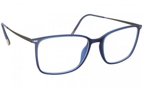 Silhouette Illusion Lite Full Rim 1598 Eyeglasses, 4660 Trusty Blue