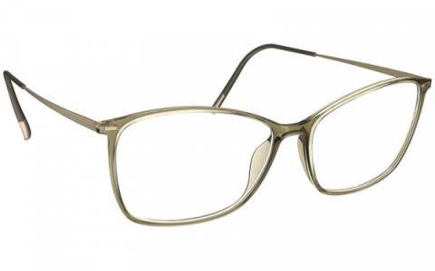 Silhouette Illusion Lite Full Rim 1598 Eyeglasses, 5540 Restful Olive
