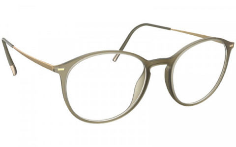 Silhouette Illusion Lite Full Rim 1598 Eyeglasses, 5640 Restful Olive
