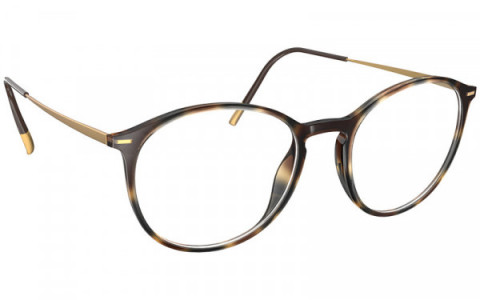Silhouette Illusion Lite Full Rim 1598 Eyeglasses, 6030 Havanna Walnut