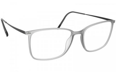 Silhouette Illusion Lite Full Rim 1598 Eyeglasses, 6540 Crystal Grey