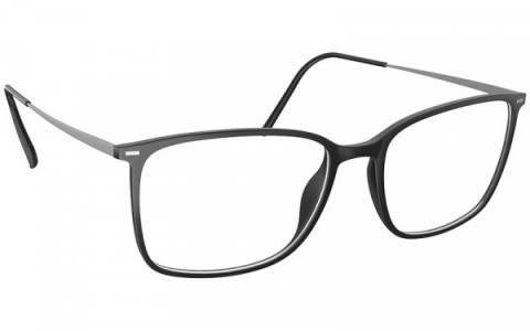 Silhouette Illusion Lite Full Rim 1598 Eyeglasses, 9010 Black Matte