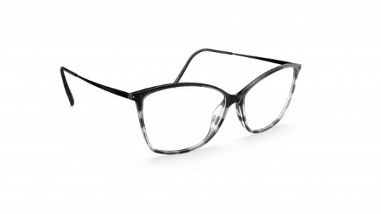 Silhouette Illusion Lite Full Rim 1598 Eyeglasses, 9040 Black Switch