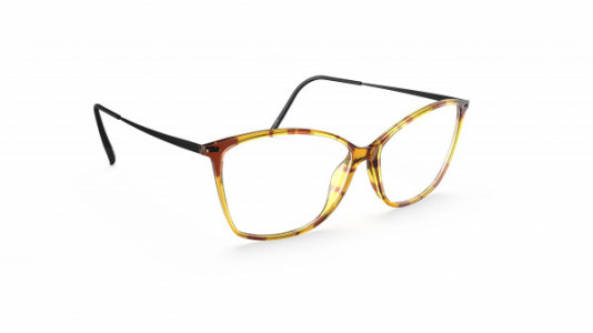 Silhouette Illusion Lite Full Rim 2930 Eyeglasses, 6340 Havanna Amber