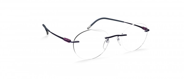 Silhouette Purist AJ Eyeglasses, 4040 Vigorous Berry